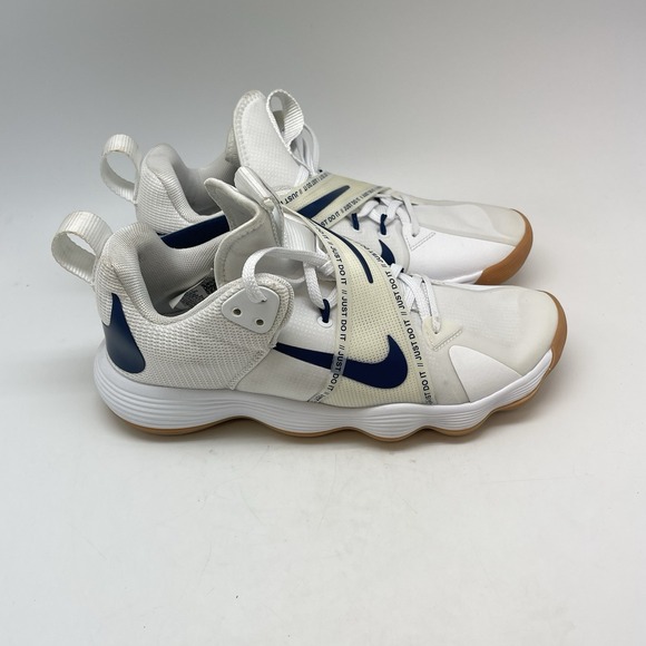 Nike React HyperSet SE Sneakers Womens 9.5 White Volleyball Shoes CI2956-140 - Picture 1 of 10
